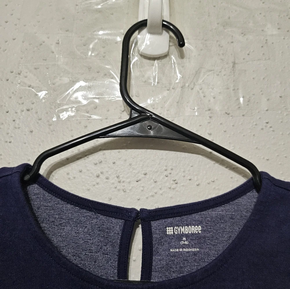 Gymboree‎ Girls Dress Size 7–8 Navy Blue Striped Skirt Fit & Flare Short Sleeve